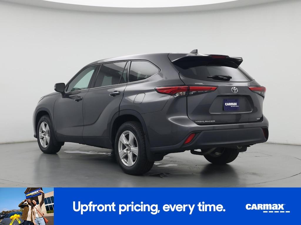 used 2022 Toyota Highlander car, priced at $31,998