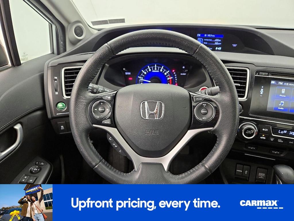 used 2015 Honda Civic car, priced at $16,998