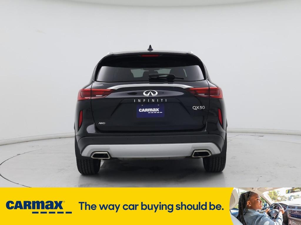 used 2020 INFINITI QX50 car, priced at $27,998