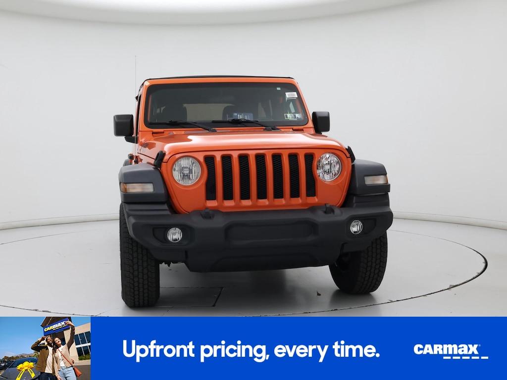 used 2018 Jeep Wrangler car, priced at $22,998