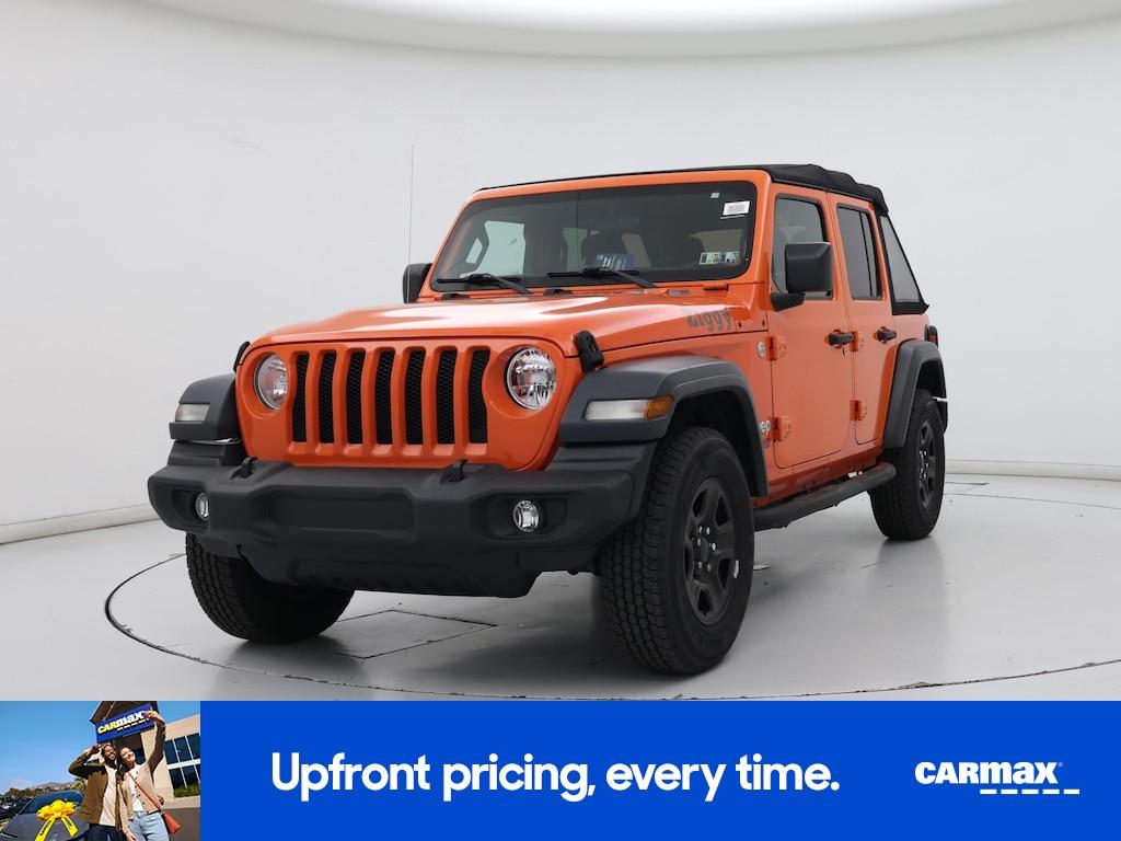 used 2018 Jeep Wrangler car, priced at $22,998