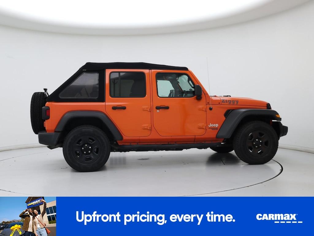 used 2018 Jeep Wrangler car, priced at $22,998