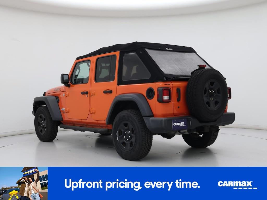 used 2018 Jeep Wrangler car, priced at $22,998