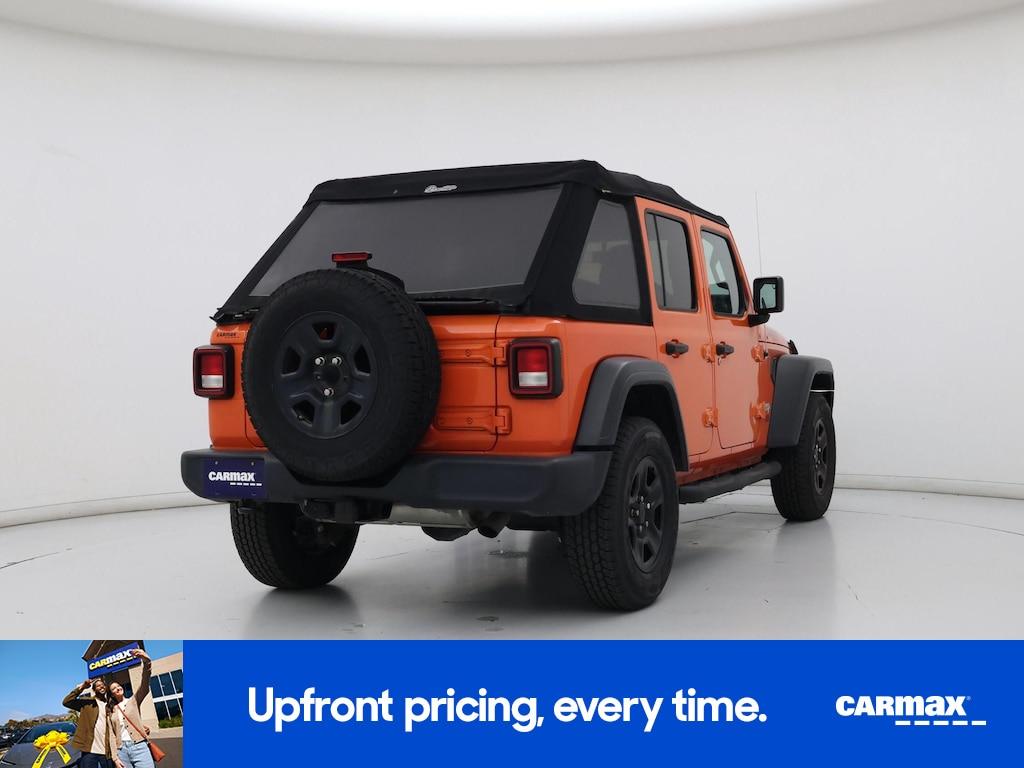 used 2018 Jeep Wrangler car, priced at $22,998