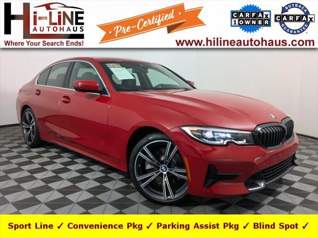 used 2021 BMW 330 car, priced at $27,325