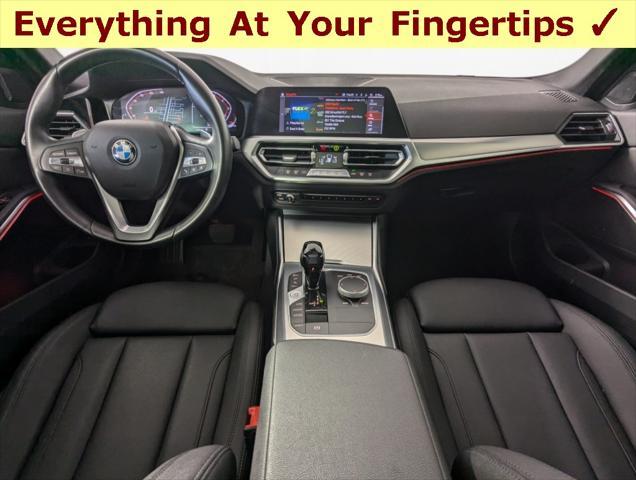 used 2021 BMW 330 car, priced at $26,216