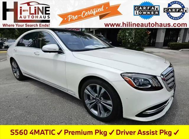 used 2020 Mercedes-Benz S-Class car, priced at $48,987