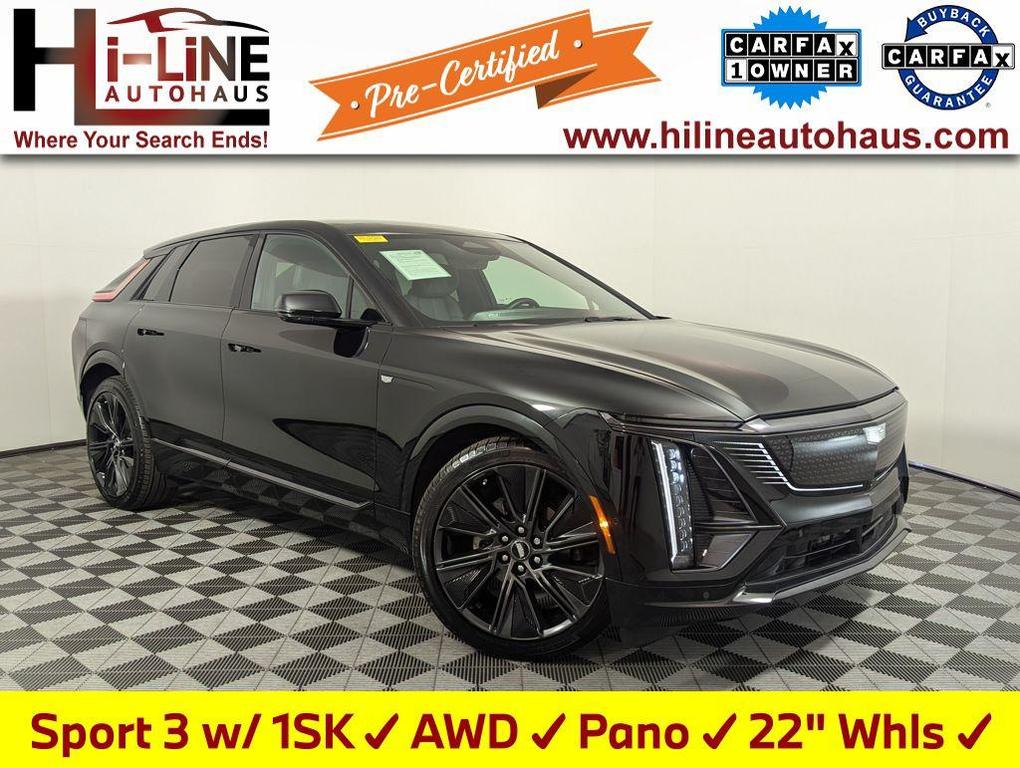 used 2025 Cadillac LYRIQ car, priced at $49,875
