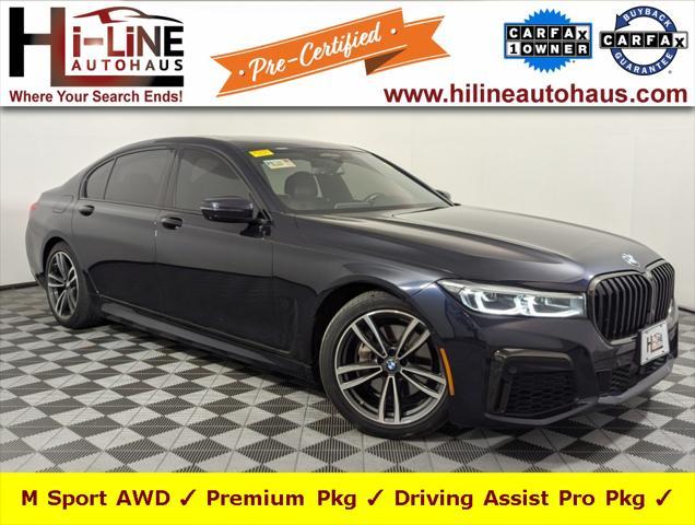 used 2021 BMW 740 car, priced at $47,445