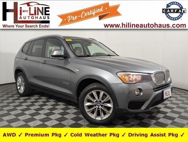 used 2017 BMW X3 car