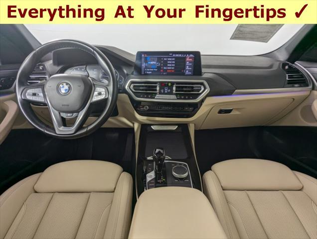 used 2022 BMW X3 car, priced at $30,846