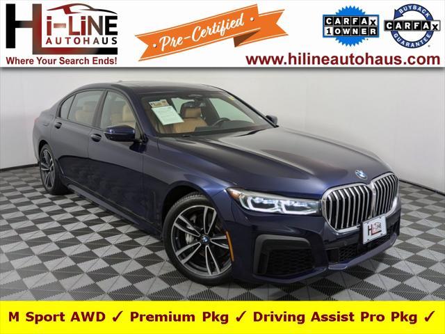 used 2021 BMW 740 car, priced at $41,971