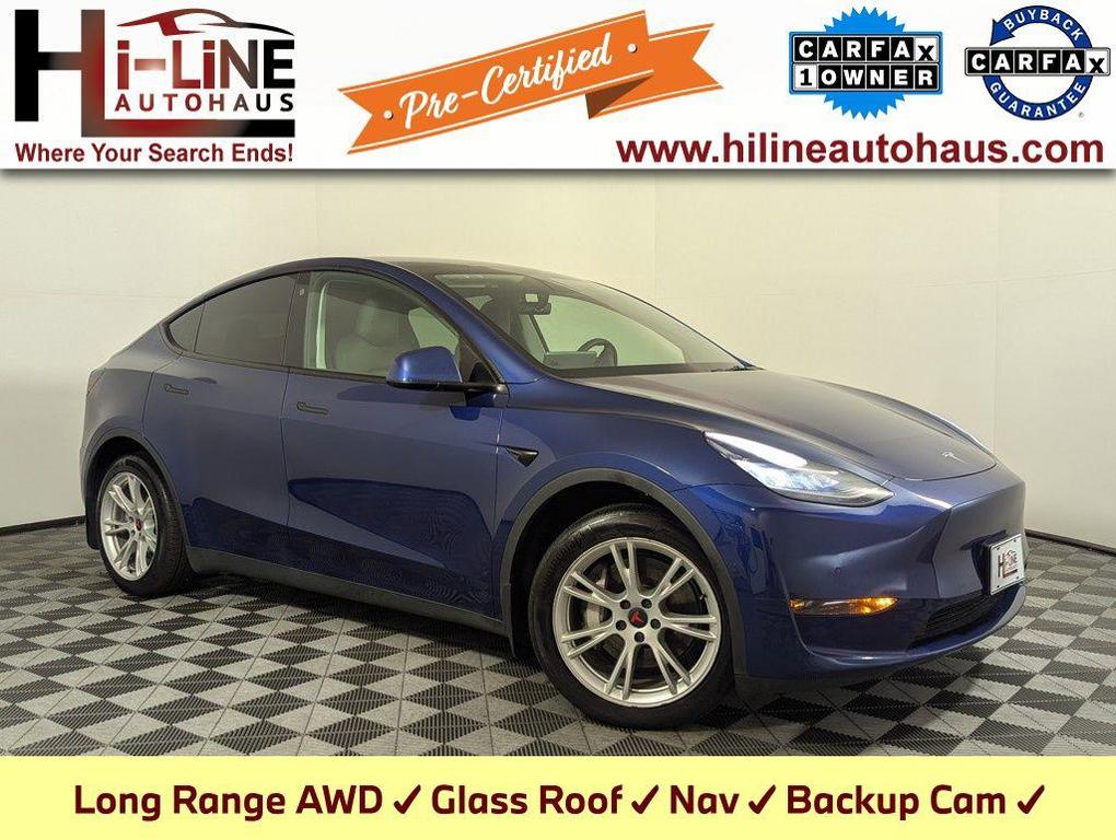 used 2021 Tesla Model Y car, priced at $27,748