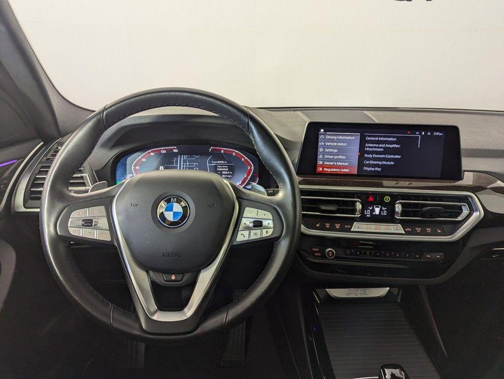 used 2024 BMW X3 car, priced at $32,697