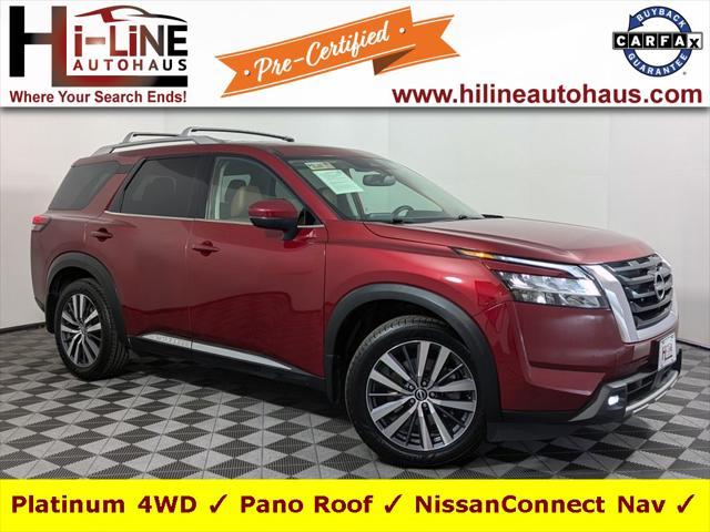used 2022 Nissan Pathfinder car, priced at $33,741
