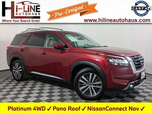 used 2022 Nissan Pathfinder car, priced at $33,448