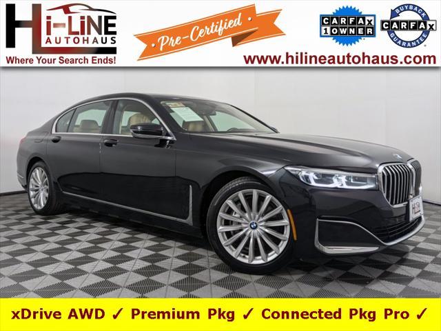 used 2022 BMW 740 car, priced at $43,497