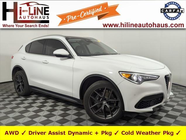 used 2018 Alfa Romeo Stelvio car, priced at $15,560