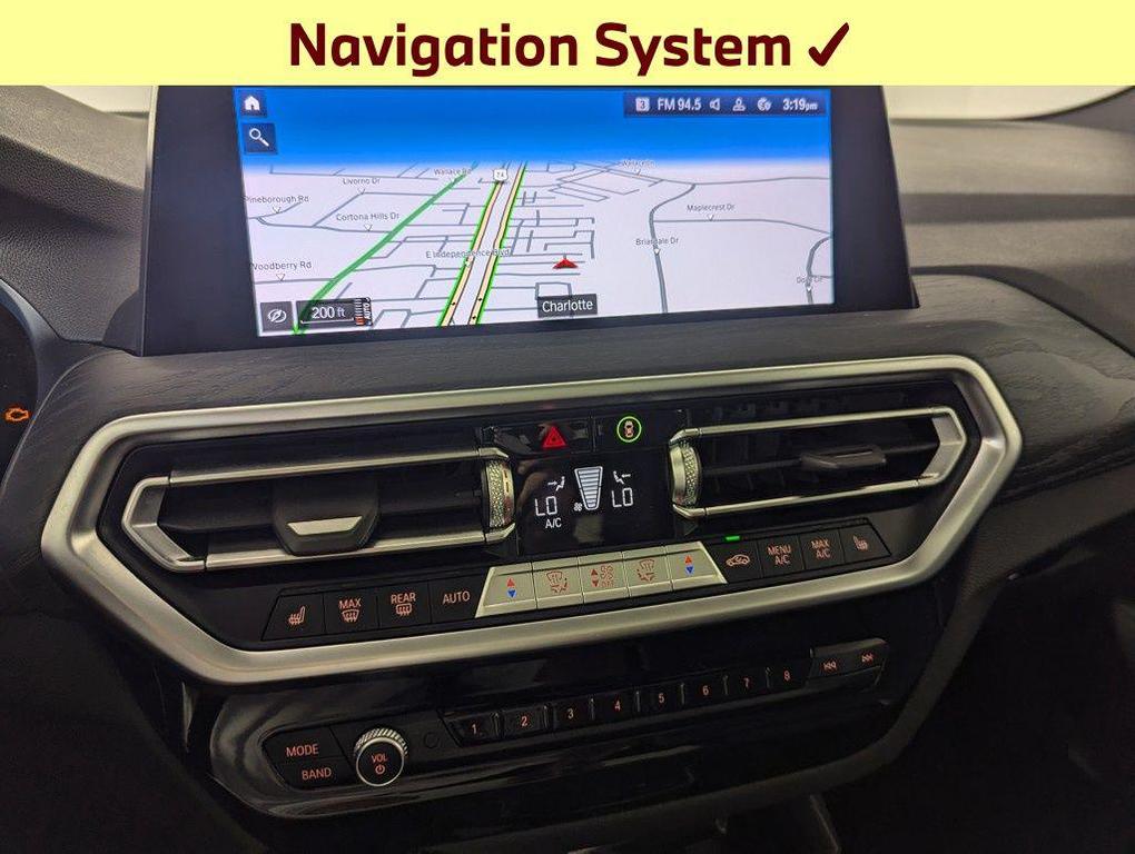 used 2024 BMW X3 car, priced at $31,849