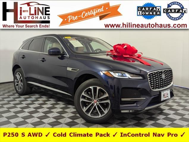 used 2021 Jaguar F-PACE car, priced at $33,575