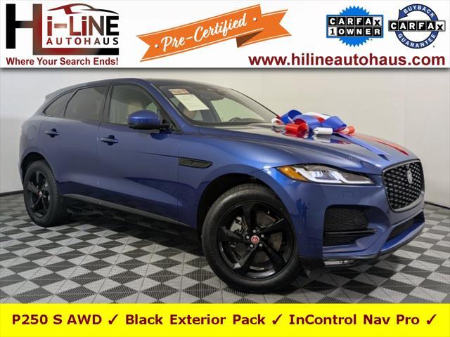 used 2021 Jaguar F-PACE car, priced at $31,475