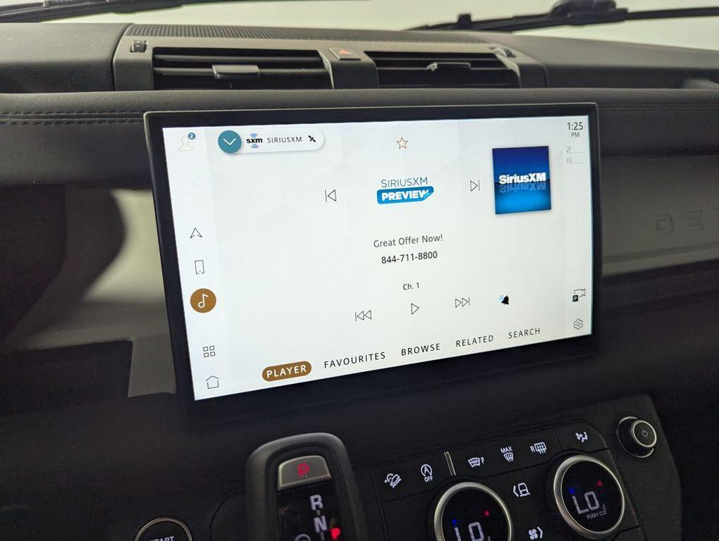 used 2025 Land Rover Defender car, priced at $55,912