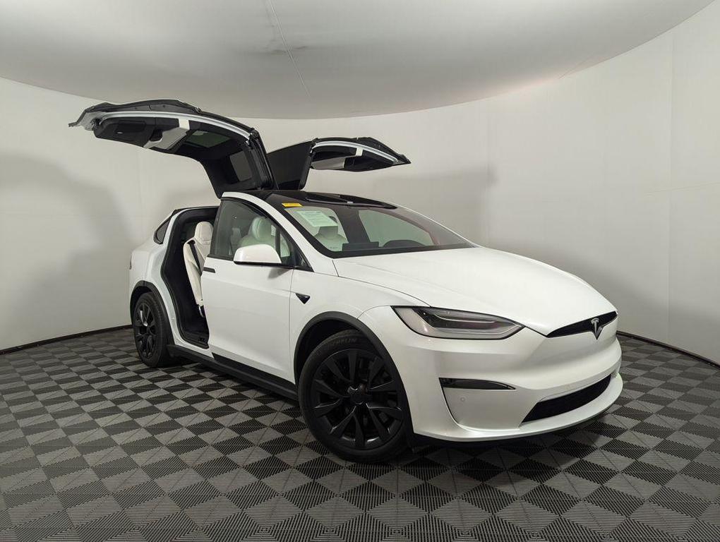 used 2022 Tesla Model X car, priced at $57,742