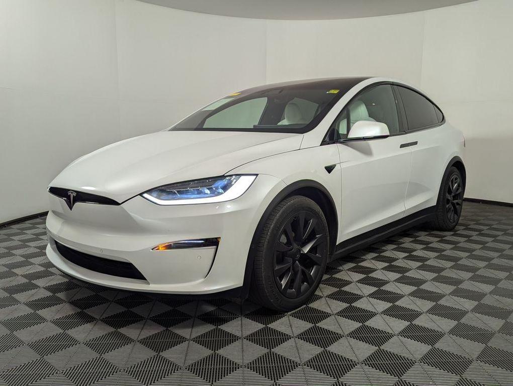 used 2022 Tesla Model X car, priced at $57,742