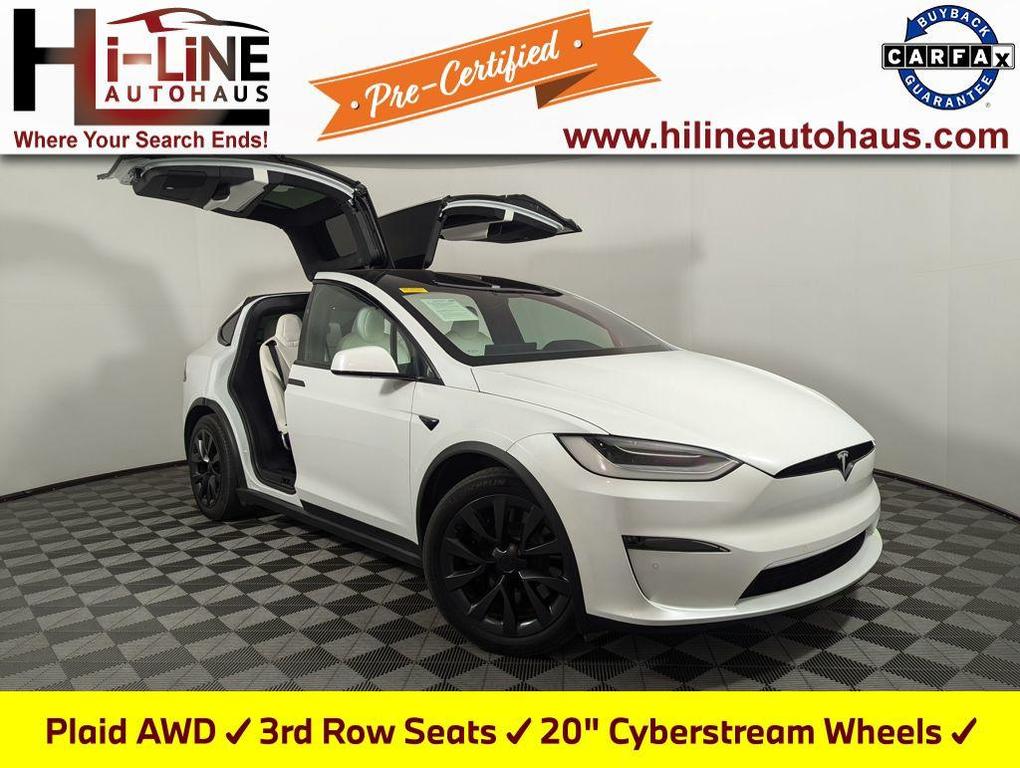 used 2022 Tesla Model X car, priced at $56,814