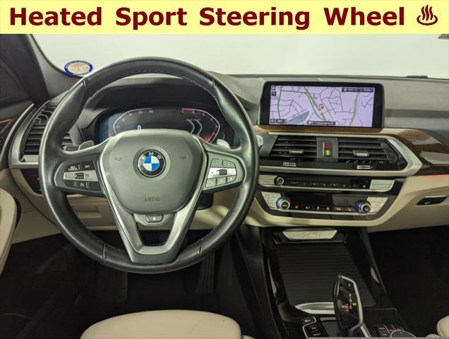 used 2021 BMW X3 car, priced at $27,845