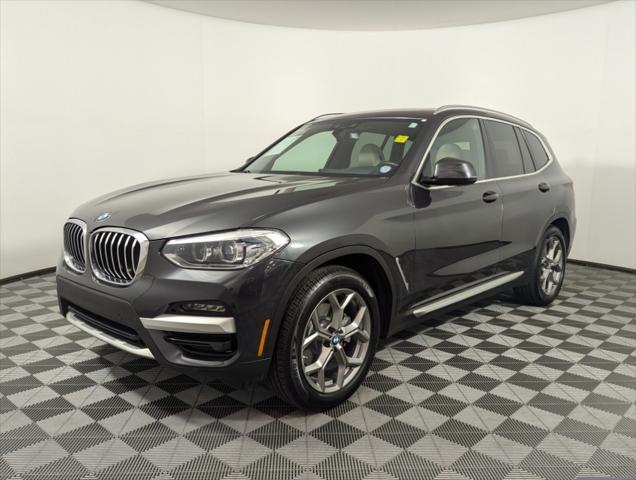 used 2021 BMW X3 car, priced at $27,845