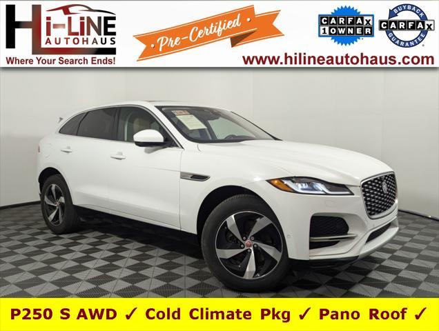 used 2021 Jaguar F-PACE car, priced at $31,823