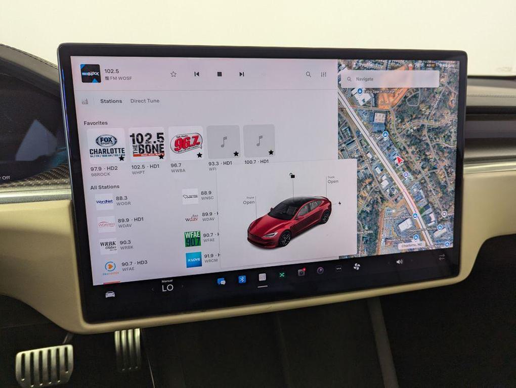 used 2021 Tesla Model S car, priced at $53,413