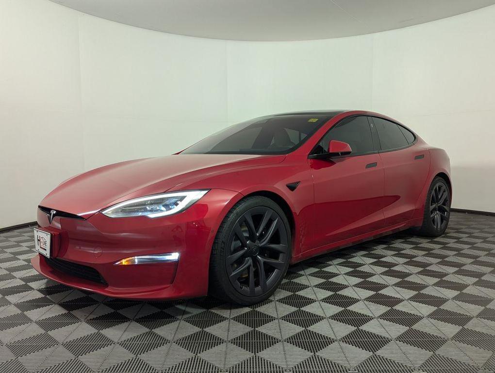 used 2021 Tesla Model S car, priced at $53,413