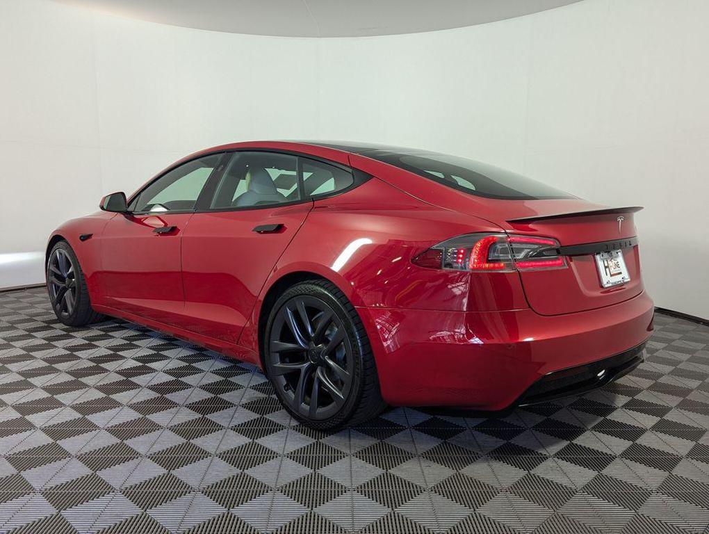 used 2021 Tesla Model S car, priced at $53,413