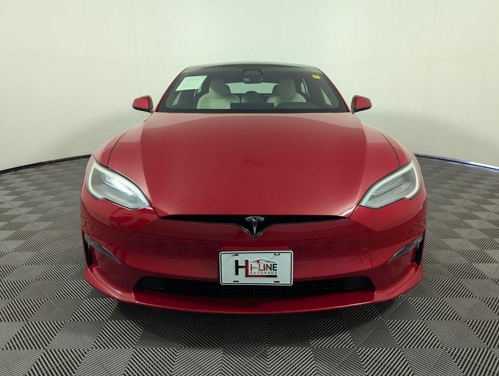 used 2021 Tesla Model S car, priced at $53,413