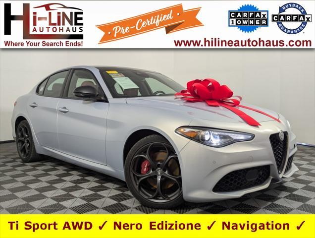 used 2021 Alfa Romeo Giulia car, priced at $26,871