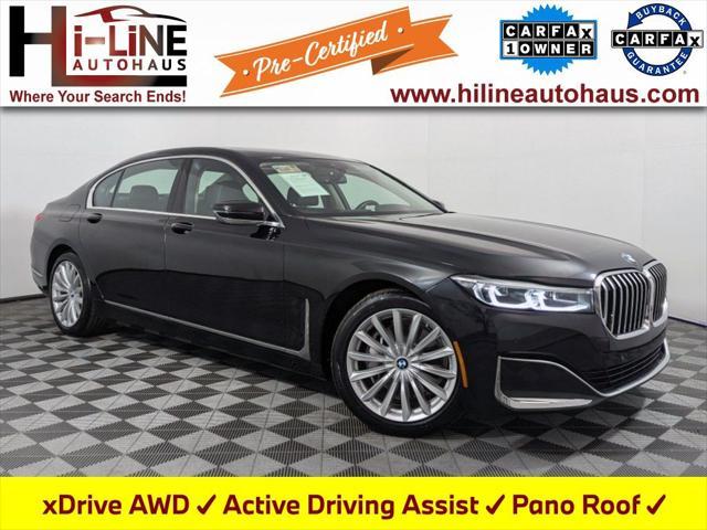 used 2022 BMW 740 car, priced at $43,446