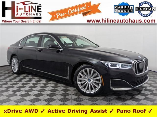 used 2022 BMW 740 car, priced at $43,448