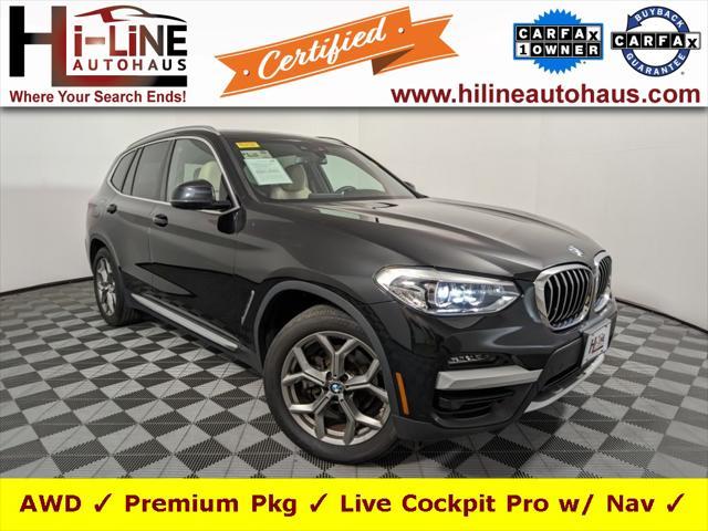 used 2021 BMW X3 car, priced at $31,880