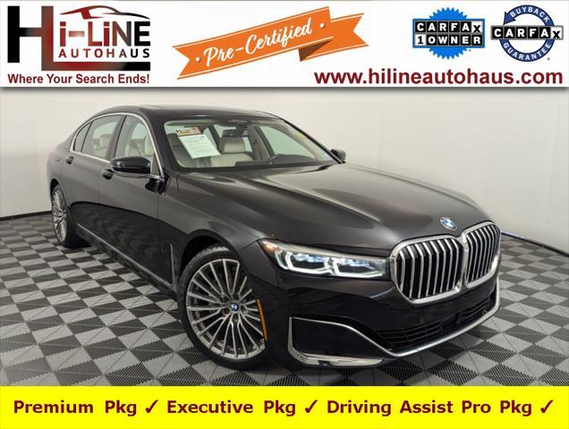 used 2022 BMW 740 car, priced at $48,848