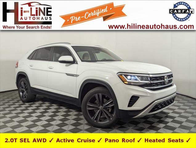 used 2020 Volkswagen Atlas Cross Sport car, priced at $23,480