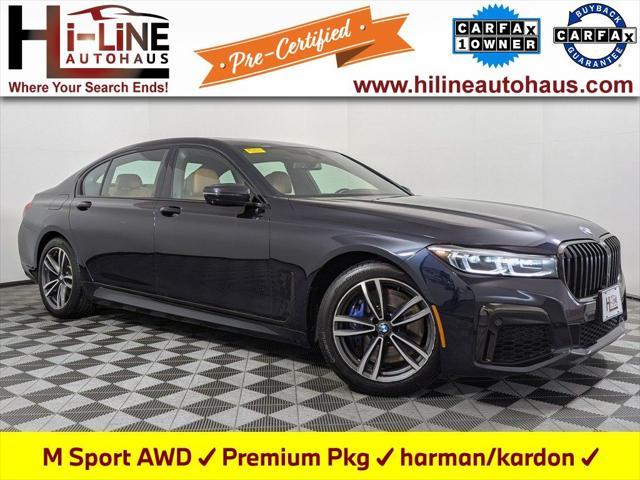 used 2022 BMW 740 car, priced at $47,987