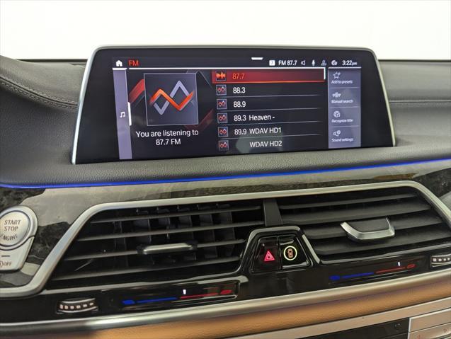 used 2022 BMW 740 car, priced at $47,998