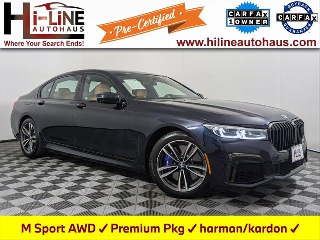 used 2022 BMW 740 car, priced at $46,991