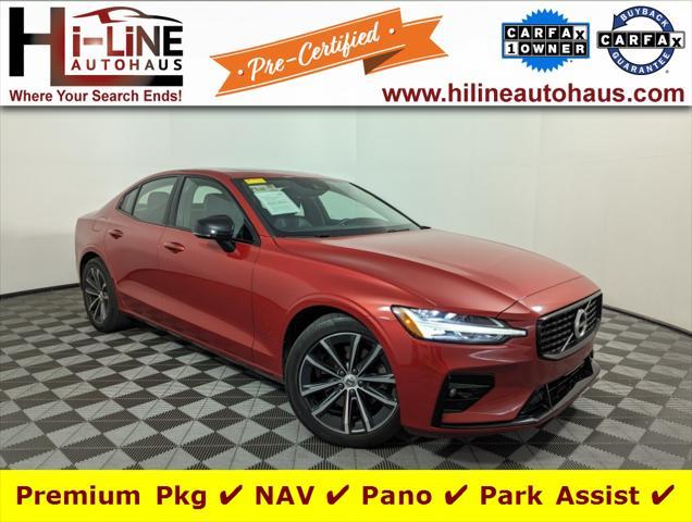used 2021 Volvo S60 car, priced at $25,000