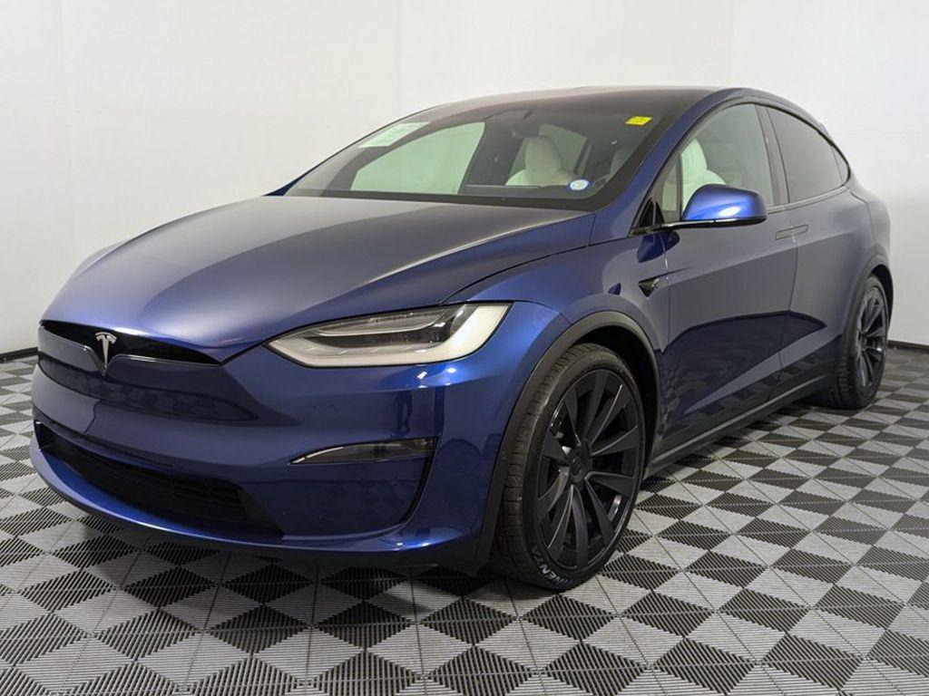 used 2022 Tesla Model X car, priced at $55,893