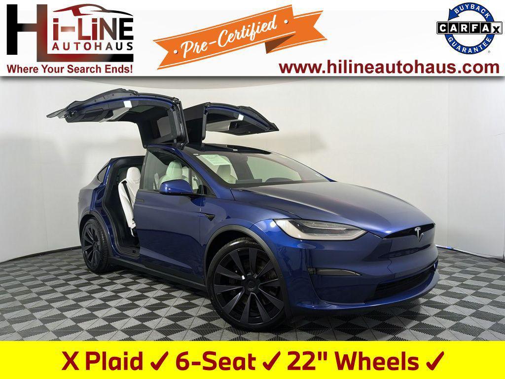 used 2022 Tesla Model X car, priced at $55,893