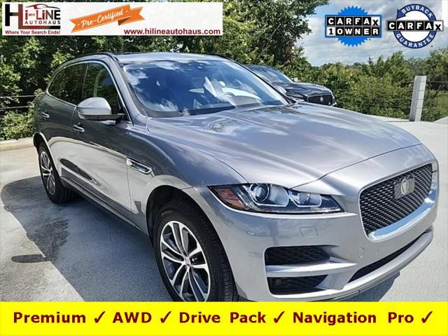 used 2020 Jaguar F-PACE car, priced at $27,500