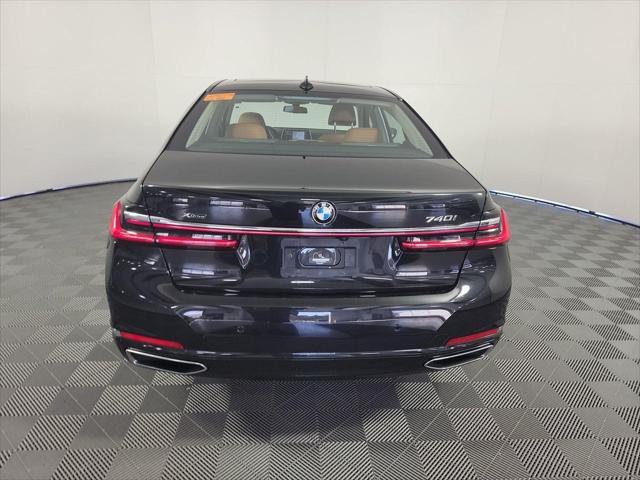 used 2022 BMW 740 car, priced at $49,844